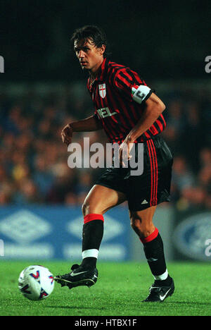 PAOLO MALDINI AC Milan 19 Septembre 1999 Banque D'Images