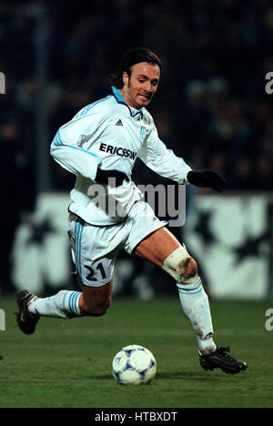 CHRISTOPHE DUGARRY MARSEILLE 24 Novembre 1999 Banque D'Images