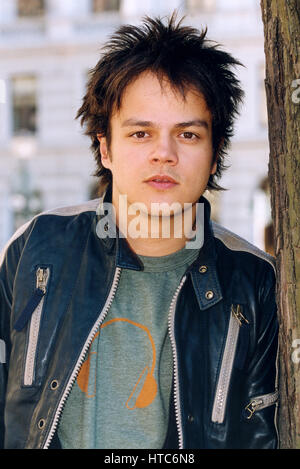 JAMIE CULLUM chanteur et musicien à Stockholm pour les concerts 2004 Banque D'Images