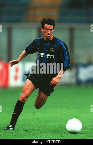 CHRISTIAN PANUCCI INTER MILAN FC 31 Juillet 1999 Banque D'Images