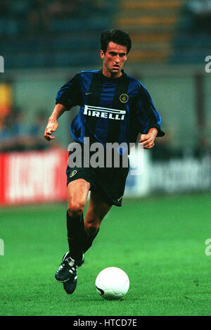 CHRISTIAN PANUCCI INTER MILAN FC 31 Juillet 1999 Banque D'Images