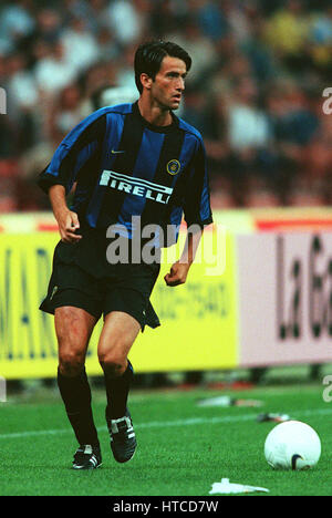 CHRISTIAN PANUCCI INTER MILAN FC 31 Juillet 1999 Banque D'Images