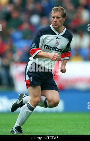 ANDY TODD BOLTON WANDERERS FC 14 Août 1999 Banque D'Images