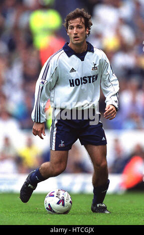 MAURICIO TARICCO Tottenham Hotspur FC 28 Août 1999 Banque D'Images