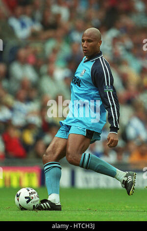 TRANMERE ROVERS GEORGE SANTOS FC 12 Septembre 1999 Banque D'Images