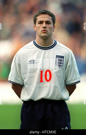 MICHAEL OWEN EN ANGLETERRE & LIVERPOOL FC 13 Novembre 1999 Banque D'Images