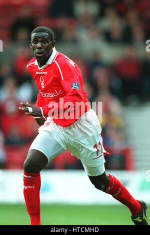 CHRIS BART-WILLIAMS Nottingham Forest FC 21 Novembre 1999 Banque D'Images