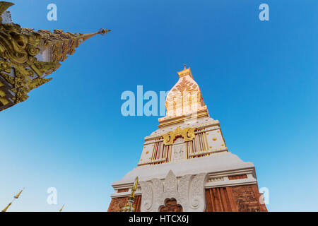 Wat Phra That Panom temple à Nakhon Phanom, Thaïlande. Banque D'Images