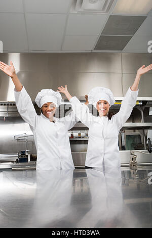 Deux chefs Banque D'Images