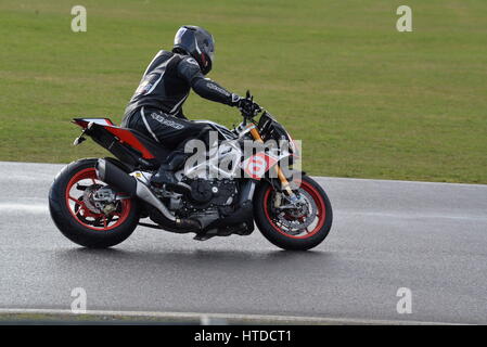 Journée circuit moto MSV Snetterton Banque D'Images