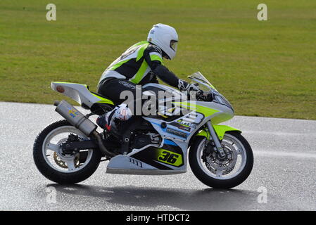 Journée circuit moto MSV Snetterton Banque D'Images