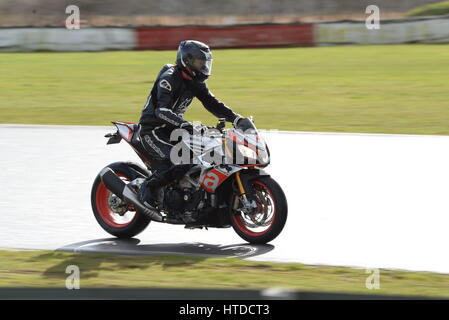 Journée circuit moto MSV Snetterton Banque D'Images