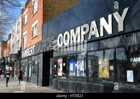 Ancien Rambert Dance Company HQ à Chiswick, Londres, Royaume-Uni. Banque D'Images