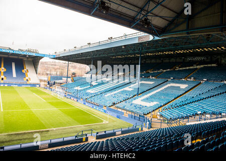 Sheffield Wednesday Football Club, stade de Hillsborough, à Sheffield Banque D'Images