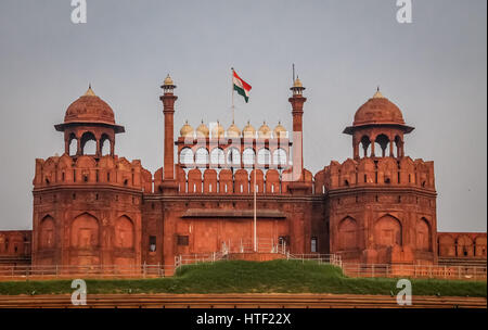 Fort Rouge - Delhi, Inde Banque D'Images