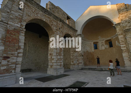 Irpinia, 2014, Conza Vecchia Banque D'Images