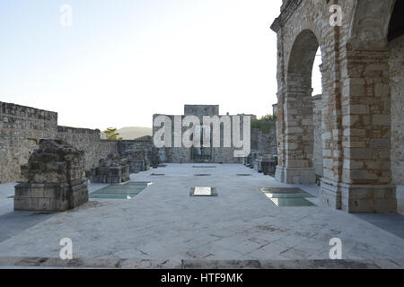 Irpinia, 2014, Conza Vecchia Banque D'Images