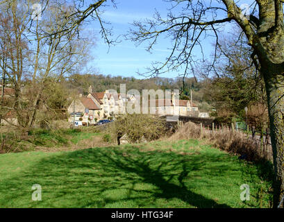 Freshford est un village de Somerset. C'est dans la vallée d'Avon près de Bath, Angleterre, Royaume-Uni Banque D'Images