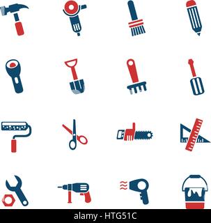 Outils de travail web icons pour la conception d'interface utilisateur Illustration de Vecteur