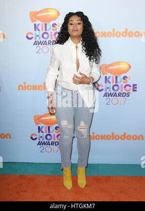 Los Angeles, CA, USA. Mar 11, 2017. 11 mars 2017 - Los Angeles, Californie - Chyna Blac. Nickelodeon's Kids' Choice Awards 2017 qui a eu lieu à USC Galen Center. Crédit photo : Faye Sadou/AdMedia Crédit : Faye Sadou/AdMedia/ZUMA/Alamy Fil Live News Banque D'Images