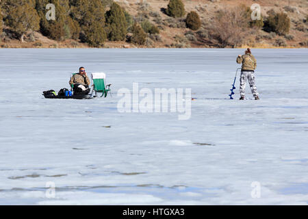 Eagle Valley Resevoir, Spring Valley State Park, pioche, Nevada, USA Banque D'Images