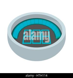 Indicateur de tableau de bord, l'icône de style cartoon Illustration de Vecteur