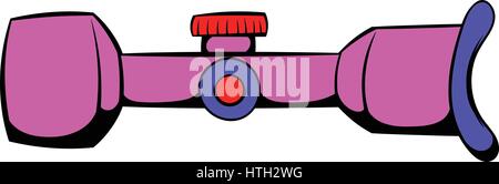 Champ d'icône dans l'cartoon Illustration de Vecteur