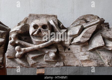 Le Golgotha de Cullompton, Devon Église Banque D'Images