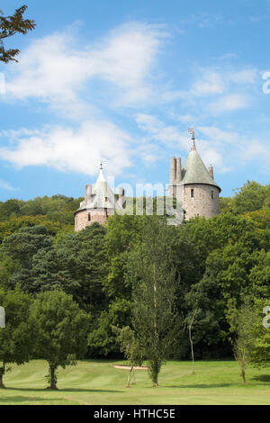 Castle Coch, Tongwynlais, près de Cardiff. Banque D'Images