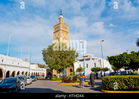 Mosquée Moulay Youssef, quartier des Habous, Nouvelle Medina, Casablanca, Maroc Banque D'Images