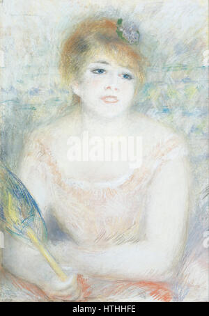 Pierre Auguste Renoir - Mlle. Jeanne Samary - Google Art Project Banque D'Images