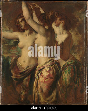 William Etty - Les Trois Grâces Banque D'Images