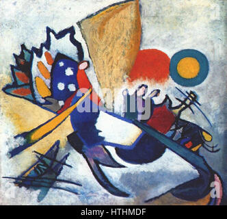 Vassily Kandinsky, 1917 - l'Improvisation 209 Banque D'Images