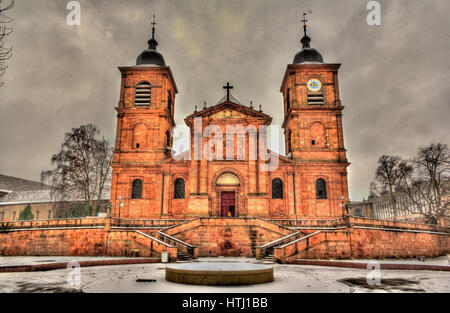 Dans la cathédrale de Saint-dié Saint-Dié-des-Vosges - Lorraine, France Banque D'Images