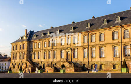 Le château de Lunéville en soirée - Lorraine, France Banque D'Images