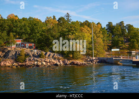 Sippso, île de l'archipel de Stockholm, Suède, Scandinavie Banque D'Images