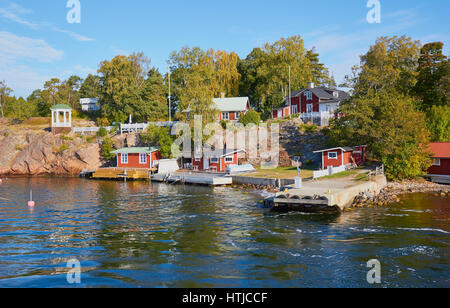 Warholma, île de l'archipel de Stockholm, Suède, Scandinavie Banque D'Images