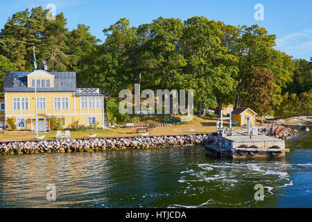 Bernhardsro, île de l'archipel de Stockholm, Suède, Scandinavie Banque D'Images