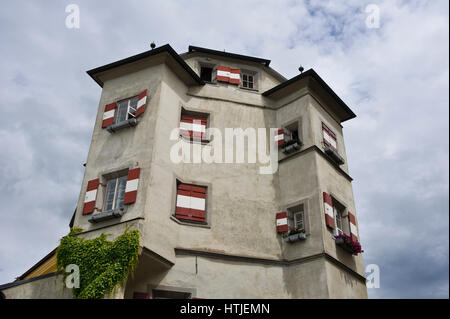 Restaurant Ottoburg, Vieille Ville, Innsbruck, Tyrol, Autriche Banque D'Images