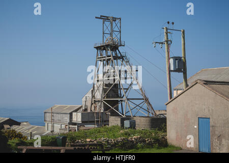 Geevor Tin Mine Penwith, Cornwall, England UK Banque D'Images