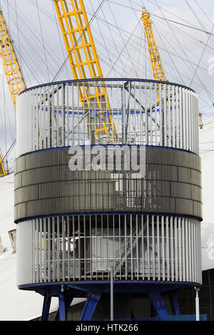 O2 Arena de Londres North Greenwich Banque D'Images