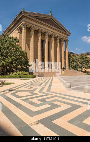 Philadelphia Museum of Art, 2600 Benjamin Franklin Parkway, Philadelphia, Pennsylvania, USA Banque D'Images