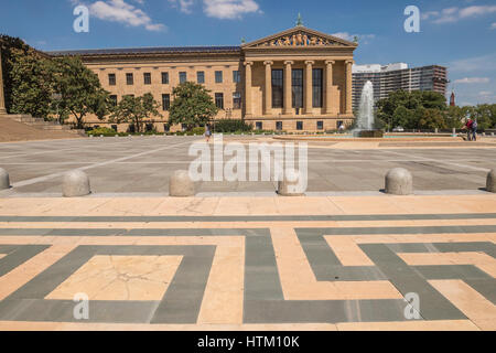 Philadelphia Museum of Art, 2600 Benjamin Franklin Parkway, Philadelphia, Pennsylvania, USA Banque D'Images