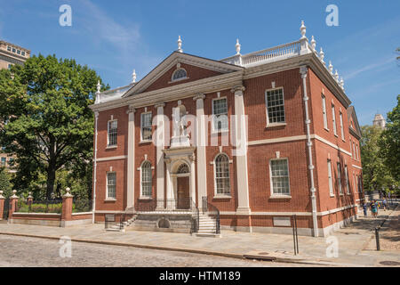 American Philosophical Society, Bibliothèque Hall, Philadelphia, Pennsylvania, USA Banque D'Images