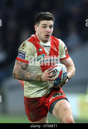 St Helens' Mark Percival Banque D'Images