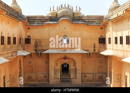 Nahargarh Fort, Rajasthan, Inde Banque D'Images