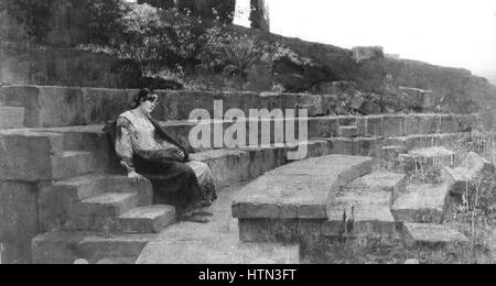 Jaroslav Cermak 1. 8. 1830-23. 4. 1878 - Zena v amfiteatru Banque D'Images
