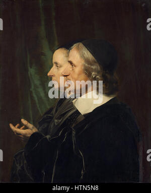 Portrait de l'artiste, les parents de Salomon de Bray et Anna Westerbaen A15861 Banque D'Images