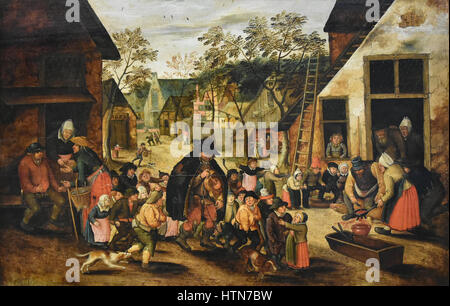 Pieter Brueghel de Jonge (1564-1638) De lierenman - Noordbrabants Museum 's-Hertogenbosch 26-8-2016 14-14-30 Banque D'Images