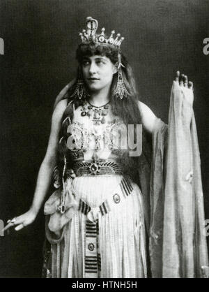 Lillie Langstry par W. et D. Downey Banque D'Images